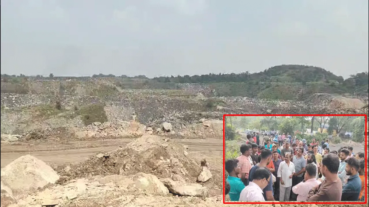 শ্মশান থেকে কয়লা উত্তোলন, প্রতিবাদ গ্রামবাসীদের