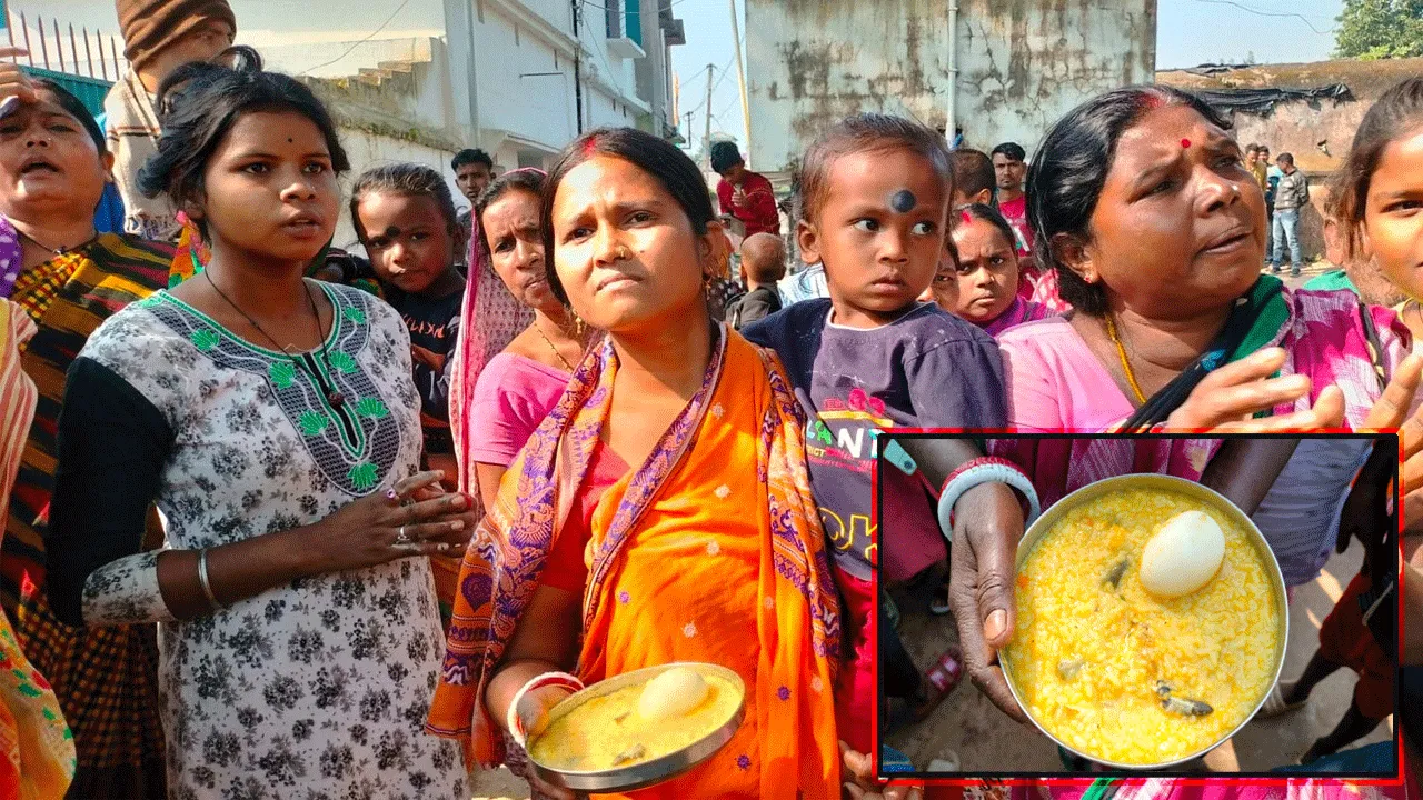 খিচুড়িতে টিকটিকি, অঙ্গনওয়াড়ি কেন্দ্রের কর্মীকে ঘিরে বিক্ষোভ