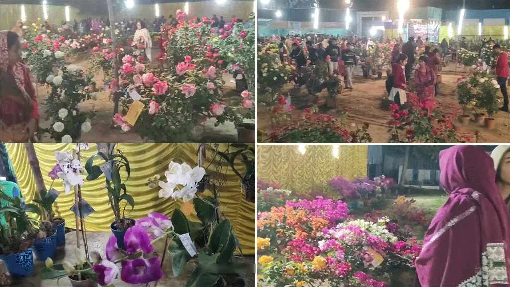 বাঁকুড়া ফ্লোরিকালচার অ্যাসোসিয়েশনের উদ্যোগে পুষ্প প্রদর্শনী