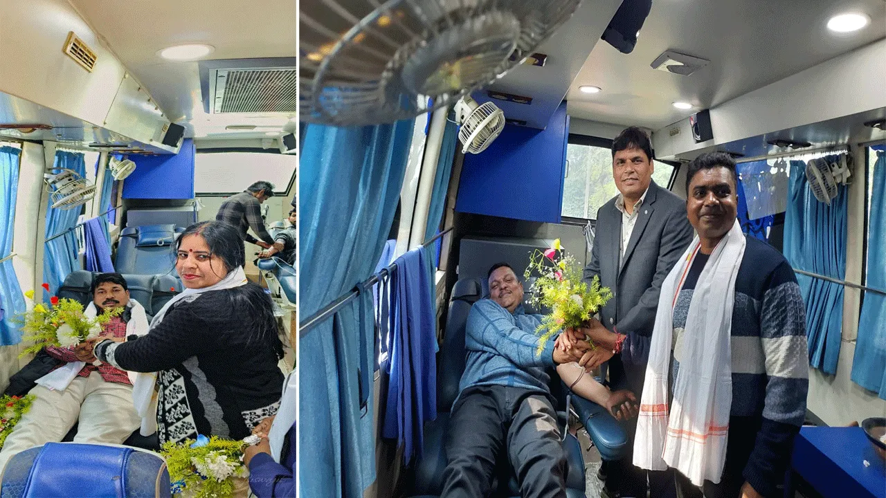 বাঁকুড়ায় যুব তৃণমূল কংগ্রেসের রক্তদান শিবির