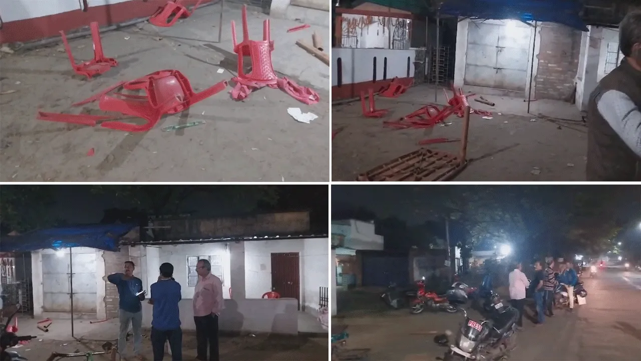 যাদবপুর কাণ্ডের রেষ দুর্গাপুরে, ভাঙচুর সিপিএমের দলীয় কার্যালয়ে