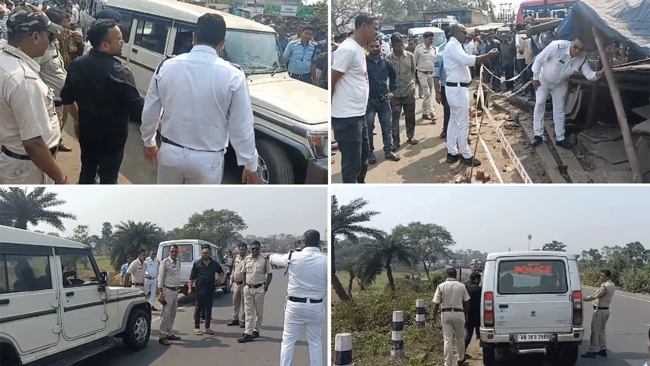 পানাগড়কাণ্ডে ধৃতকে সঙ্গে নিয়ে ঘটনার পুনর্নির্মাণ পুলিশের