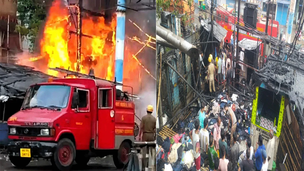 ট্রান্সফরমারে বিস্ফোরণ,আসানসোলে ভয়াবহ অগ্নিকাণ্ড
