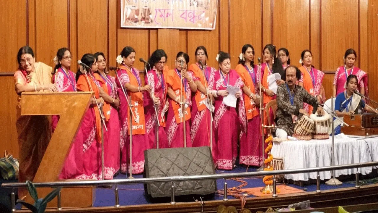 দুর্গাপুরে সাড়ম্বরে অনুষ্ঠিত হলো সাংস্কৃতিক গোষ্ঠীর বাৎসরিক অনুষ্ঠান