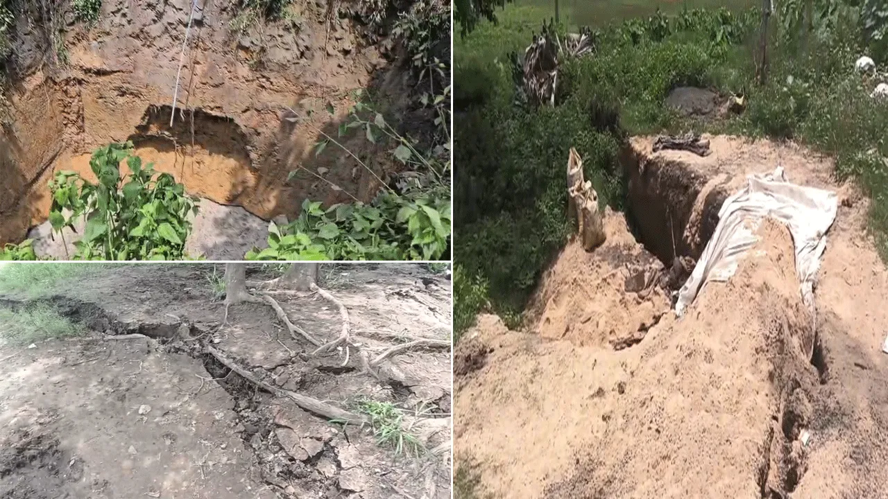 একই দিনে একাধিক কোলিয়ারিতে ধস ও ফাটল