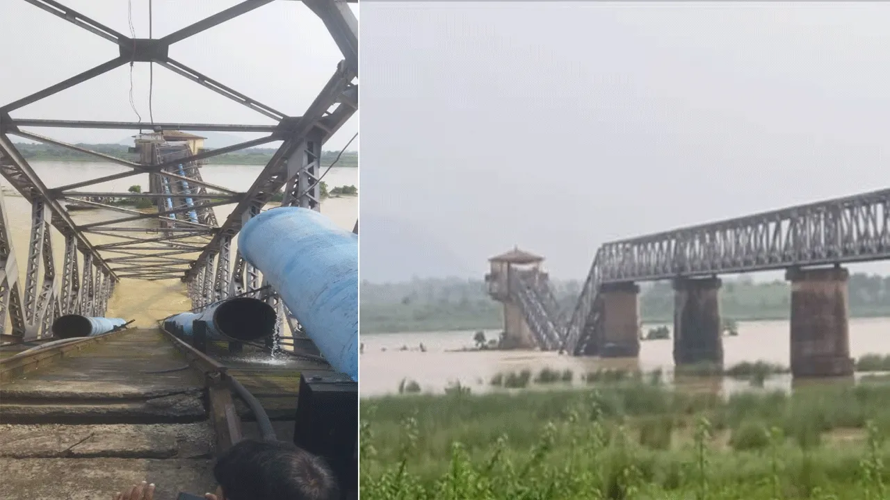 বার্নপুরে দামোদরে ভেঙে পড়া পিএইচইর পাইপলাইন মেরামতের কাজ শুরু