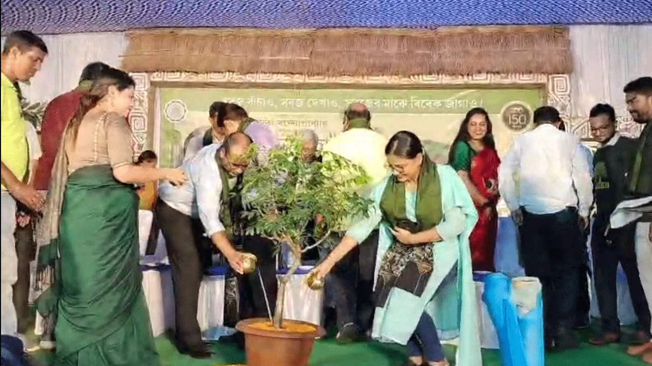 শ্রাবণ্যতে পালিত হল বনমহোৎসব