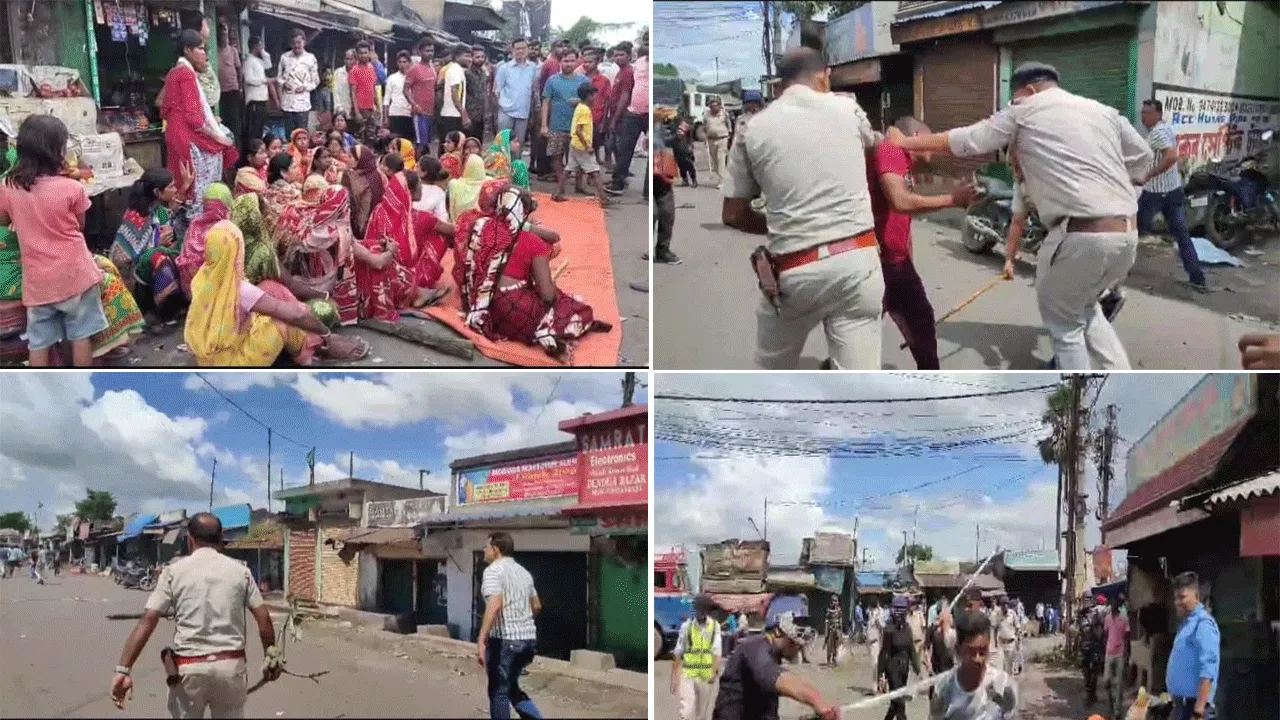 বাইক চালকের মৃত্যু ঘিরে ধুন্ধুমার, ক্ষতিপূরণের দাবিতে প্রায় ১৮ ঘন্টা ধরে বিক্ষোভ