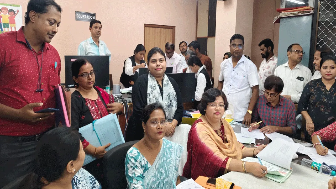 হাওড়ায় আয়োজিত হলো জাতীয় লোক আদালত