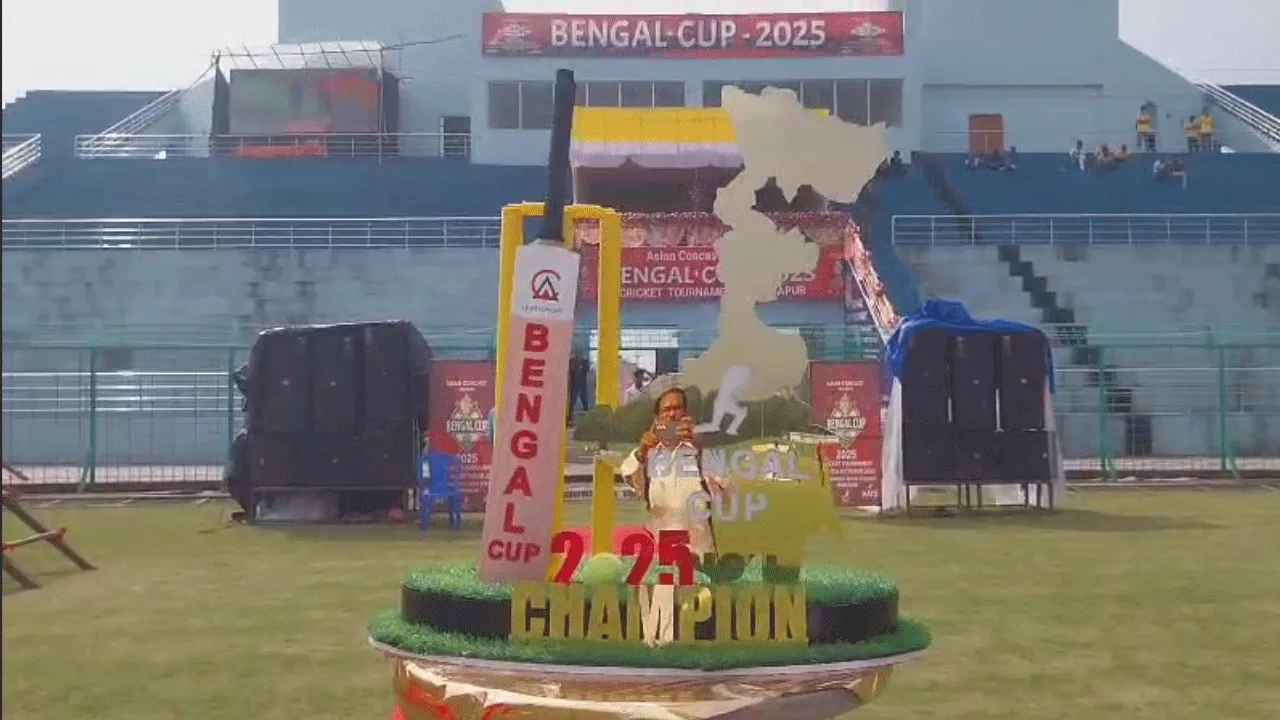 দুর্গাপুরে শুরু হল অল বেঙ্গল ক্রিকেট টুর্নামেন্ট “বেঙ্গল কাপ ২০২৫”