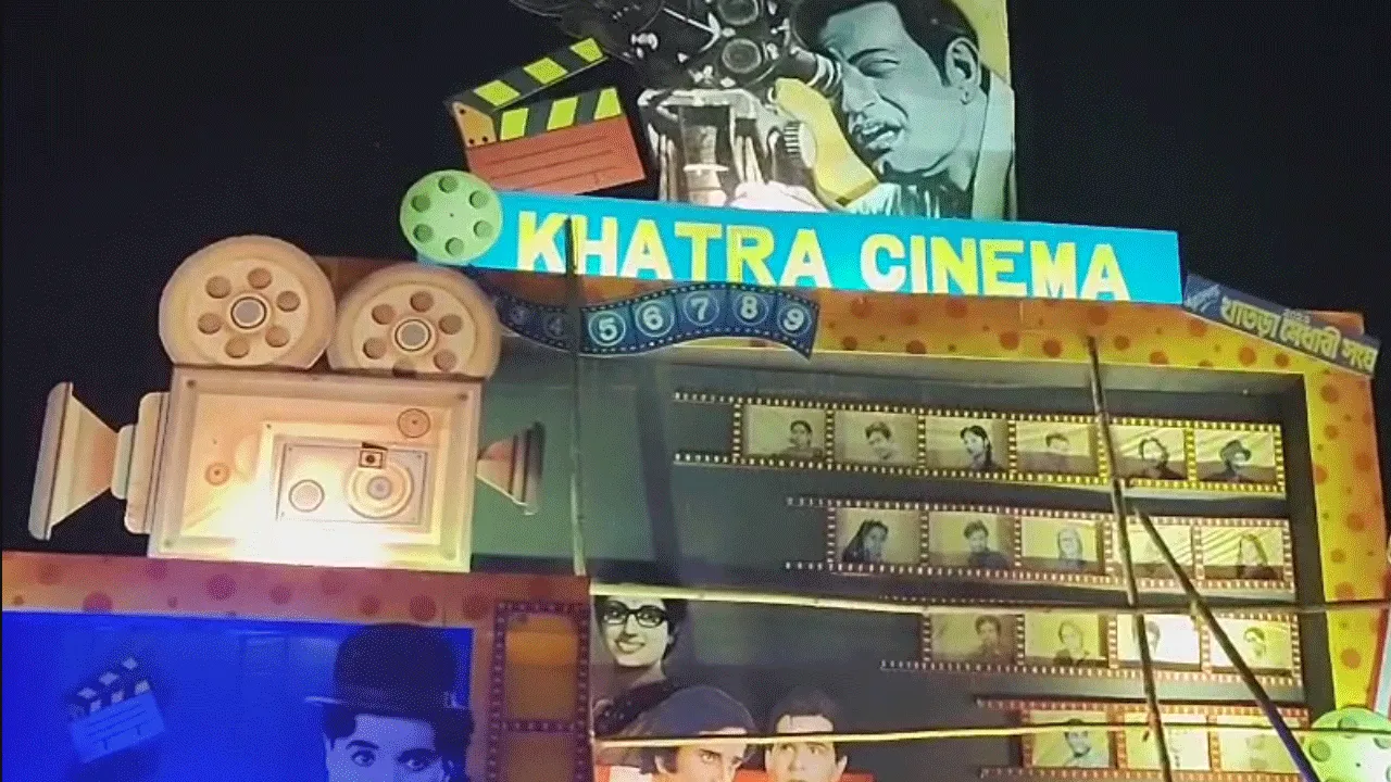খাতড়ার ‘মেধাবী সঙ্ঘের’ কালীপুজোর অভিনব থিম নজর কাড়ছে
