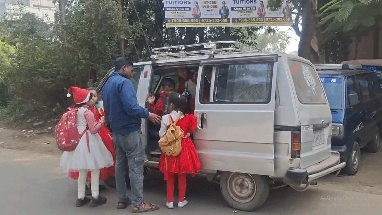 স্কুল পুলকার সংক্রান্ত সচেতনতা অভিযান