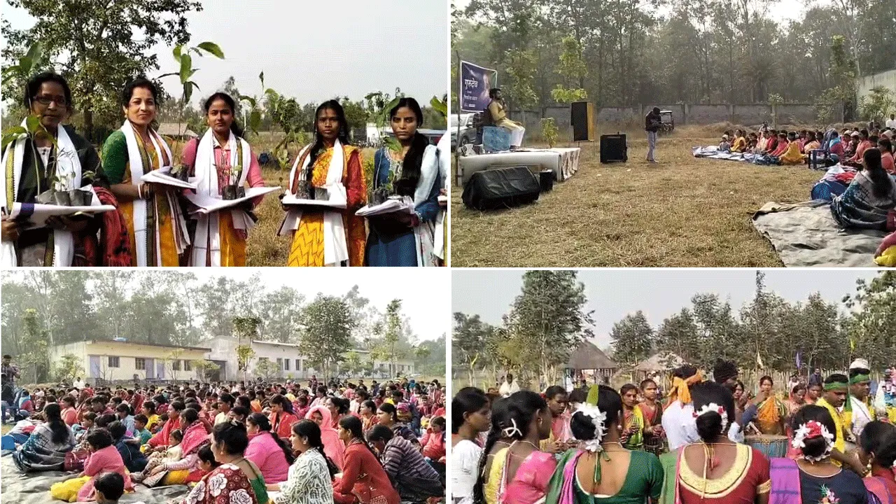 শুশুনিয়া পাহাড়ের কোলে বিশ্ব ধ্যান দিবস উদযাপন