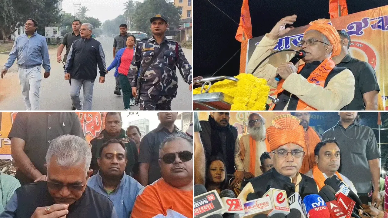 বাবরি মসজিদ তৈরি নিয়ে তৃণমূল বিধায়ককে প্রকাশ্যে চ্যালেঞ্জ দিলীপ ঘোষের