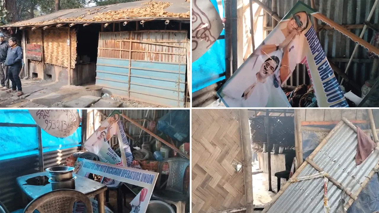 তৃণমূল কংগ্রেসের পোস্টার ছেঁড়াকে কেন্দ্র করে উত্তেজনা দুর্গাপুরে