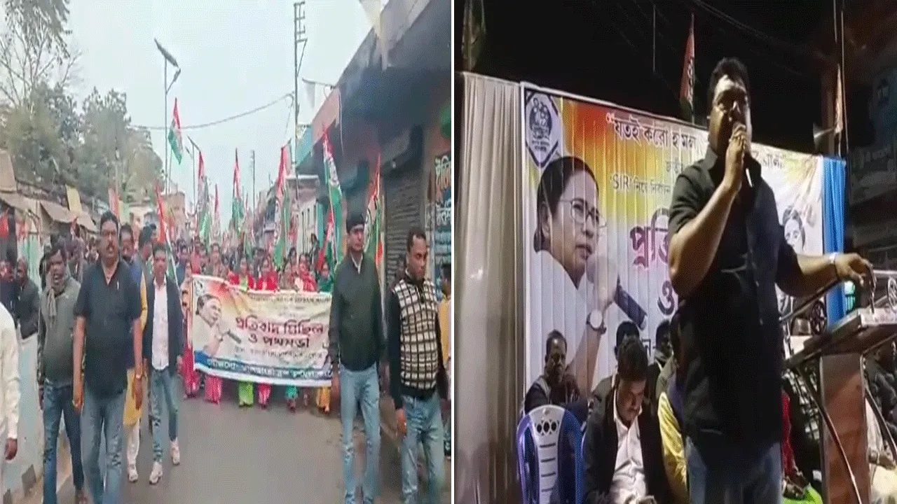কেন্দ্রীয় মন্ত্রীকে প্রকাশ্য সভায় চ্যালেঞ্জ ছুঁড়ে দিলেন তৃণমূল জেলা সভাপতি