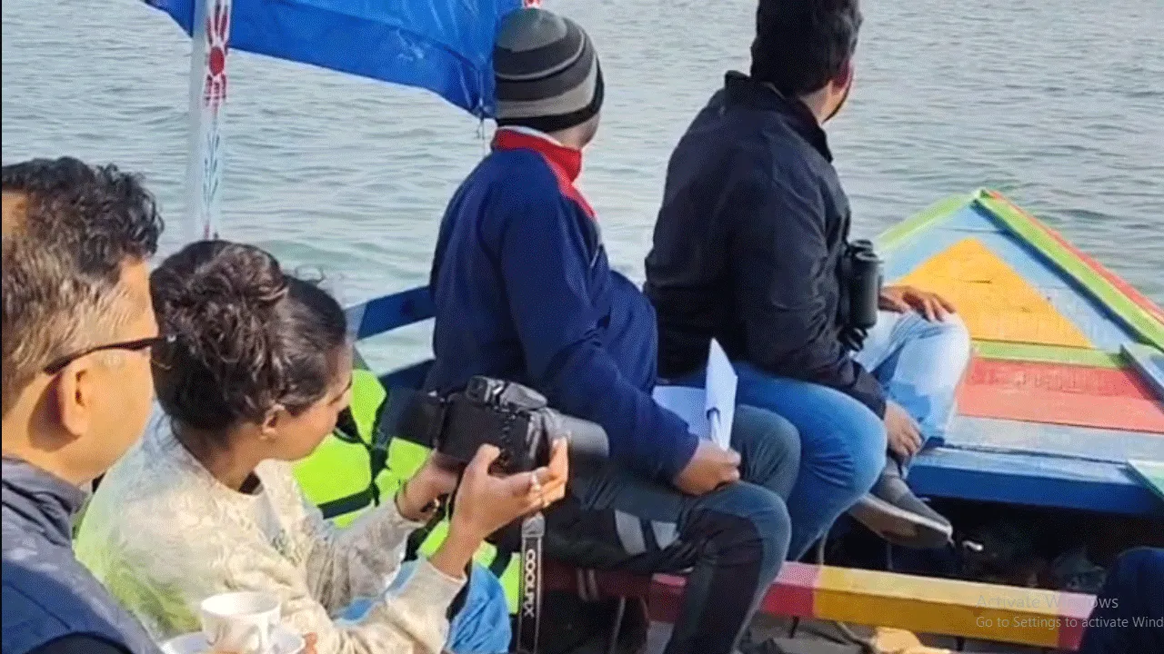 মুকুটমণিপুর জলাধারে সম্পূর্ণ হলো ‘পক্ষী গণনা’