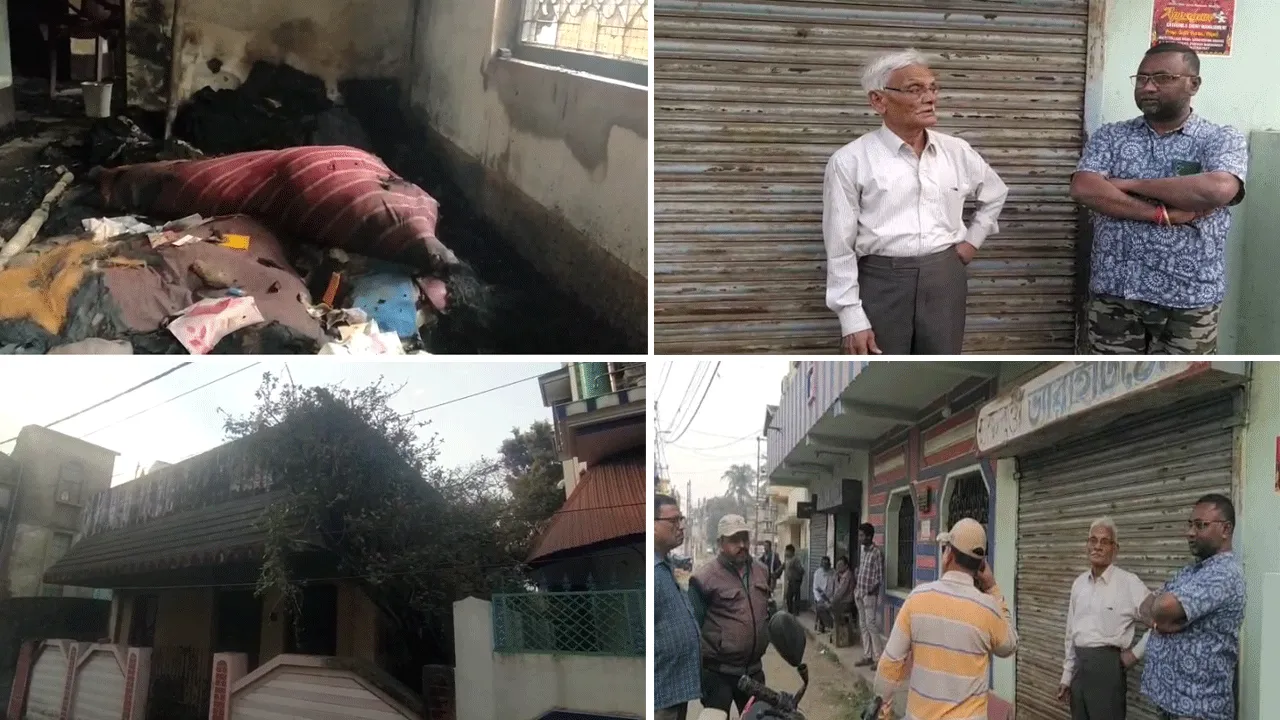 মাকে গুলি করে খুন করে আগুন লাগিয়ে আত্মঘাতী ছেলে, চাঞ্চল্য