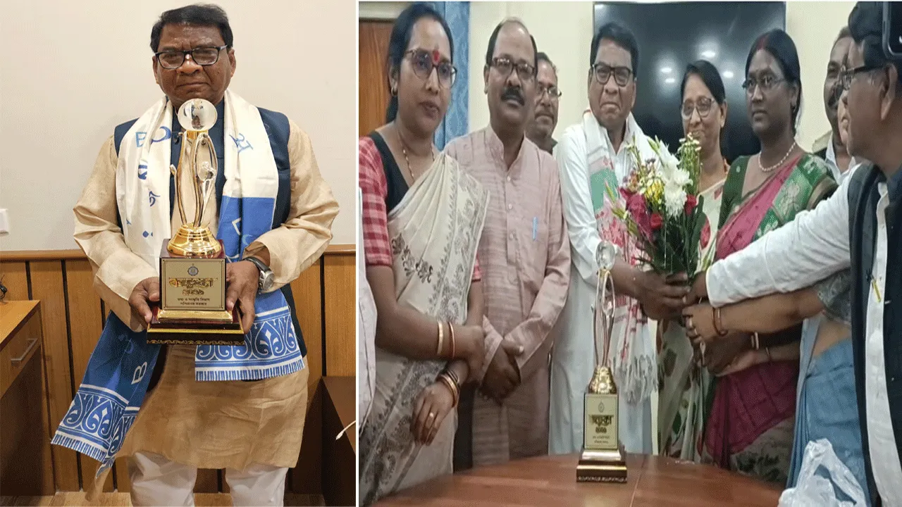 জঙ্গলমহলের মধ্যে একমাত্র সাঁওতালি সাহিত্যিক হিসেবে সম্মানিত