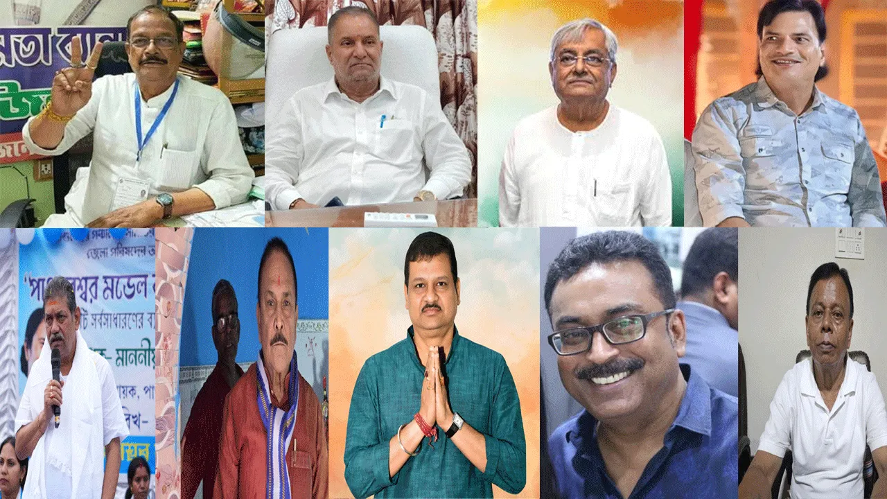 পশ্চিম বর্ধমান জেলার পুরনোদের উপরই ভরসা রাখল তৃণমূল, ৩টিতে চমক, কাদের মধ্যে হবে লড়াই