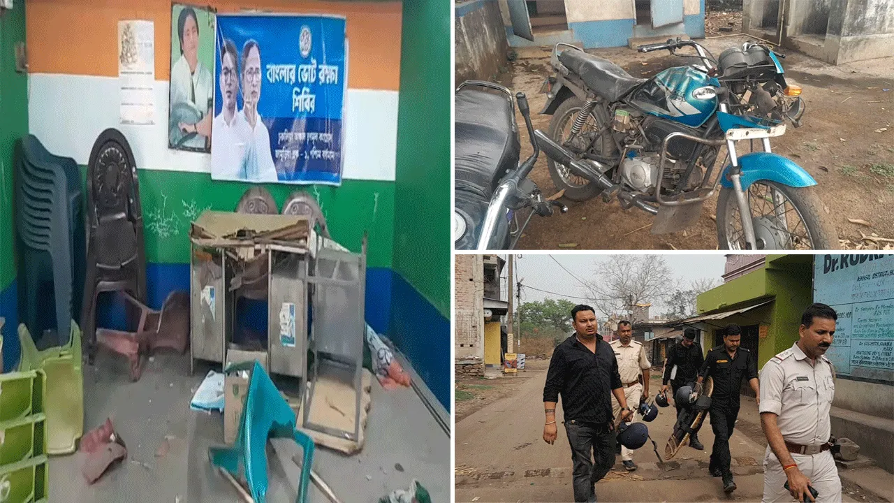 কয়লা চুরির দাবিতে তৃণমূল কার্যালয়ে হামলা ও ভাঙচুর! ব্যাপক উত্তেজনা চুরুলিয়ায়