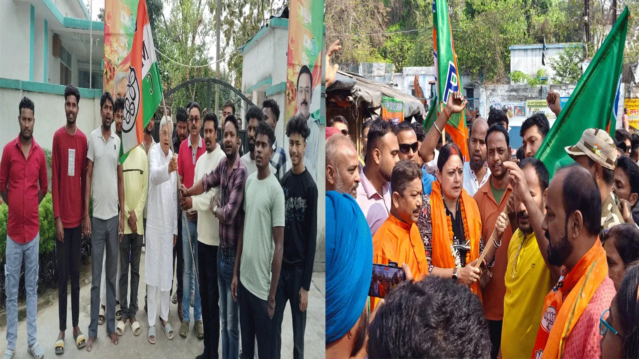 ভোট প্রচারের মধ্যেই চলছে দলবদল
