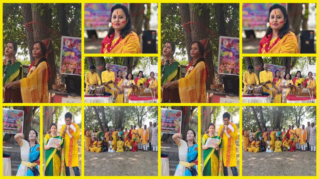 দুর্গাপুর সুরসঙ্গম আয়োজিত বসন্ত উৎসব