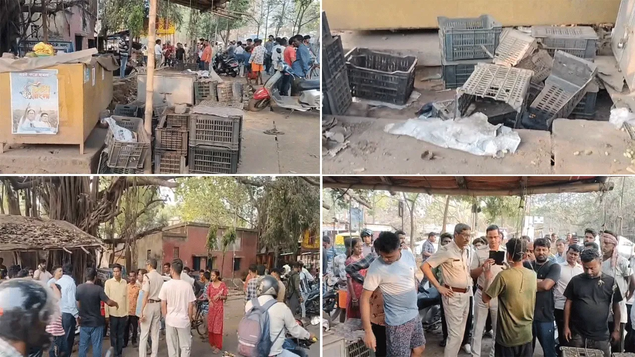 দুর্গাপুরের বিধাননগরে মর্মান্তিক দুর্ঘটনা, মৃত ১, আশঙ্কাজনক ১ শিশু, জখম বেশ কয়েক জন