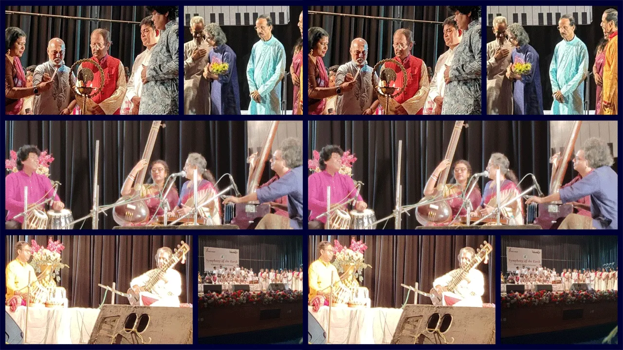 ‘সিম্ফনী অফ দ্য আর্থ’ দুর্গাপুরে উচ্চাঙ্গ সঙ্গীত সম্মেলন