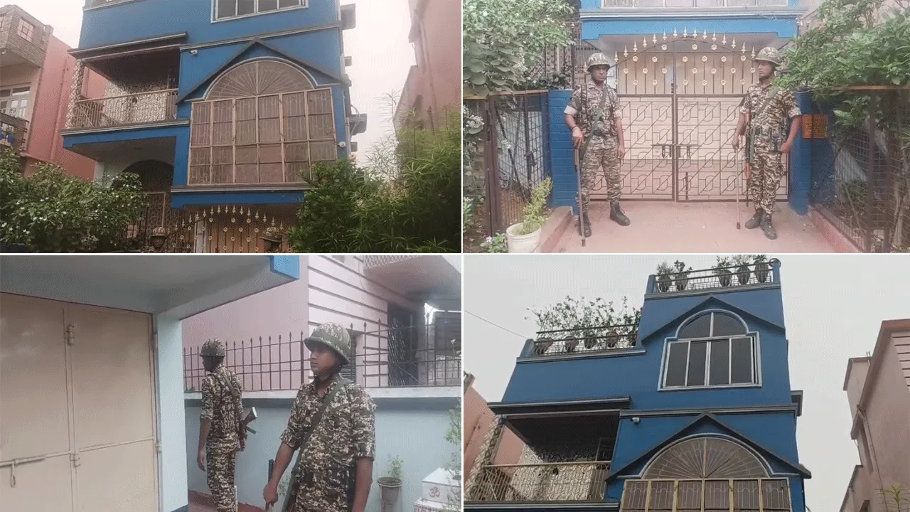 কয়লা পাচার মামলায় ফের দুর্গাপুরের পুলিশ আধিকারিক মনোরঞ্জন মণ্ডলের বাড়িতে ইডি হানা
