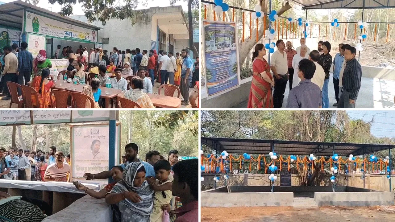 দুর্গাপুর মহকুমা হাসপাতালে চালু হলো ‘মা ক্যান্টিন’