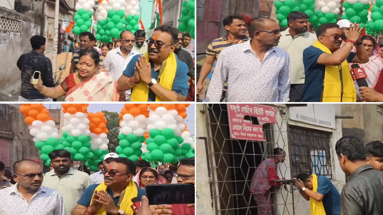 প্রচারে বেরিয়ে মানুষের ভালোবাসায় আপ্লুত দুর্গাপুর পশ্চিমের তৃণমূল প্রার্থী