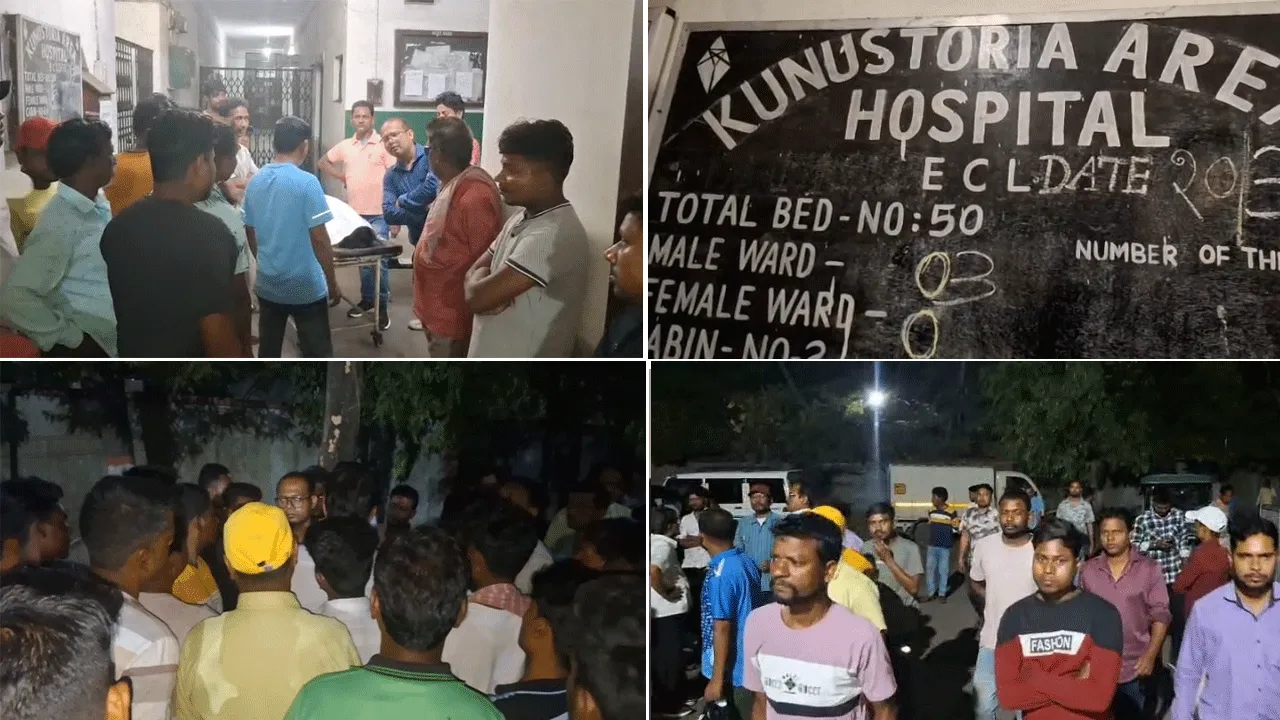 বিদ্যুৎস্পৃষ্ট হয়ে ঠিকা শ্রমিকের মৃত্যু ঘিরে উত্তেজনা