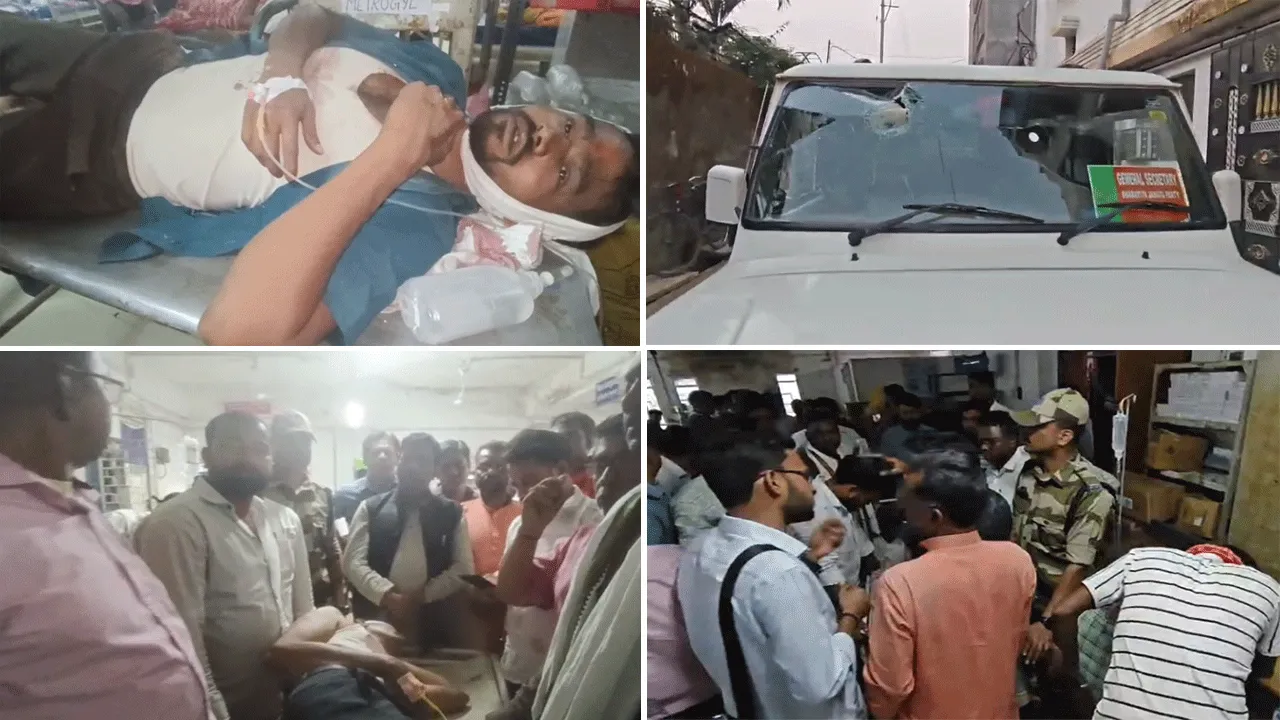 বিজেপির পরিবর্তন যাত্রা ঘিরে রণক্ষেত্র পুরুলিয়া