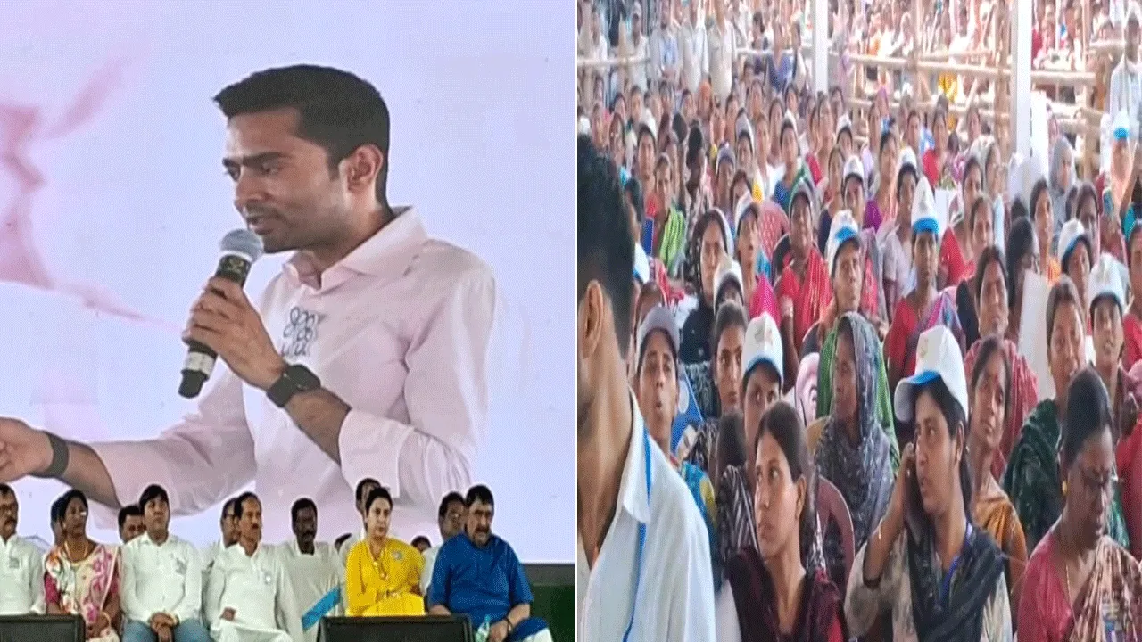 তারাপীঠে জনজোয়ার, বীরভূমের মাটি থেকে উন্নয়নের বার্তা দিলেন অভিষেক