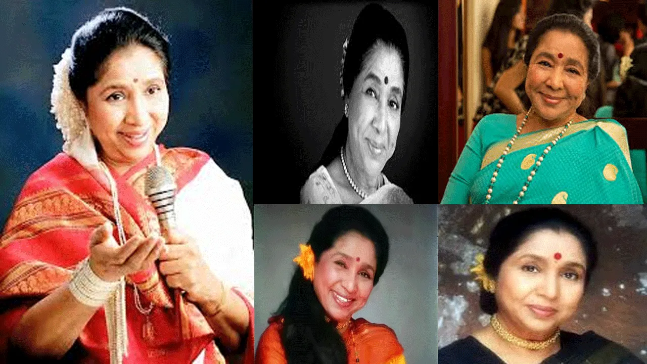 প্রয়াত কিংবদন্তী সঙ্গীতশিল্পী আশা ভোঁসলে