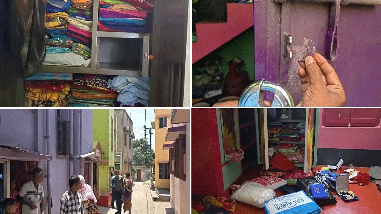 মেয়ের বিয়ের গয়না সহ নগদ টাকা নিয়ে চম্পট দুষ্কৃতীদলের