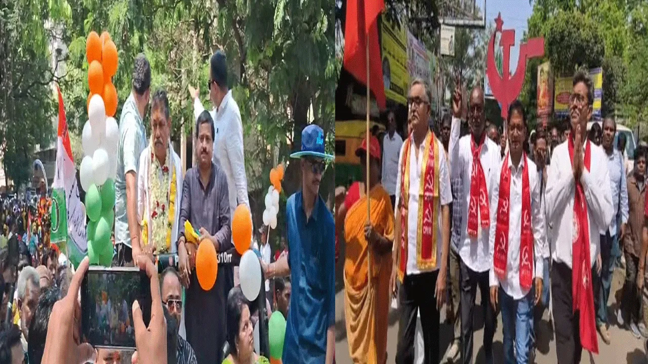 দুর্গাপুর নির্বাচনের মনোনয়ন জমা তৃণমূল ও বাম প্রার্থীদের
