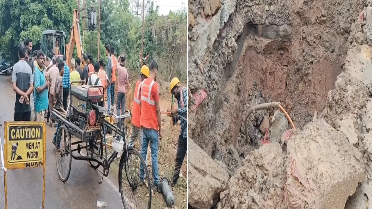 দুর্গাপুরে পিএনজি গ্যাসের পাইপ লাইনে বিস্ফোরণ, আতঙ্ক