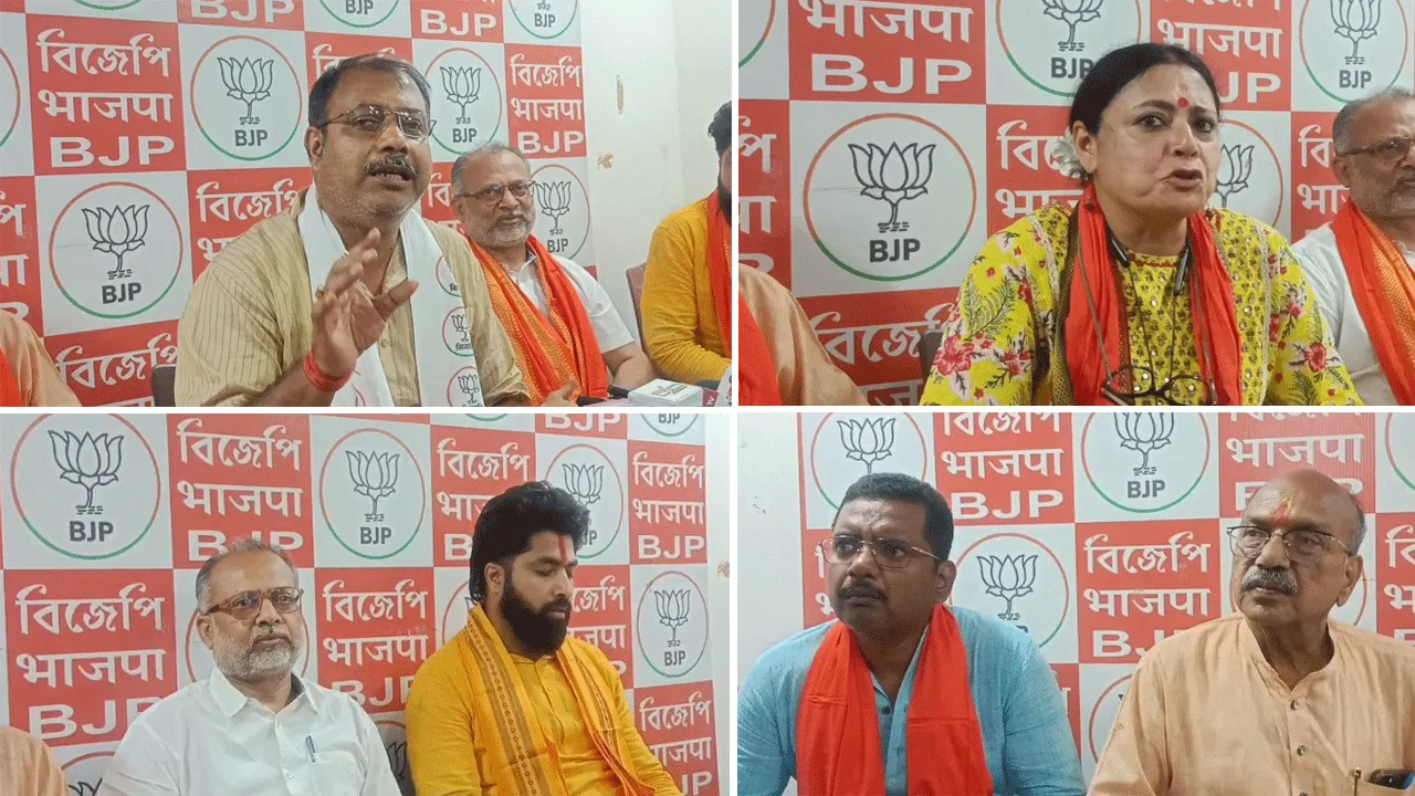 ​আসানসোলে প্রধানমন্ত্রী নরেন্দ্র মোদীর জনসভা: সাংবাদিক সম্মেলনে সরব বিজেপি নেতৃত্ব