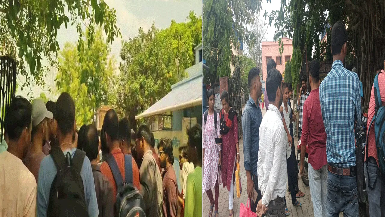যুব সাথী প্রকল্পের টাকা না মেলায় বিডিও অফিসে বিক্ষোভ