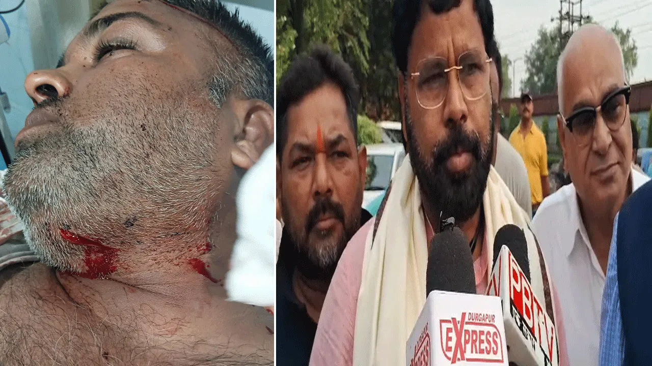 দুর্গাপুরে বিজেপি নেতার উপর হামলা, চাঞ্চল্য