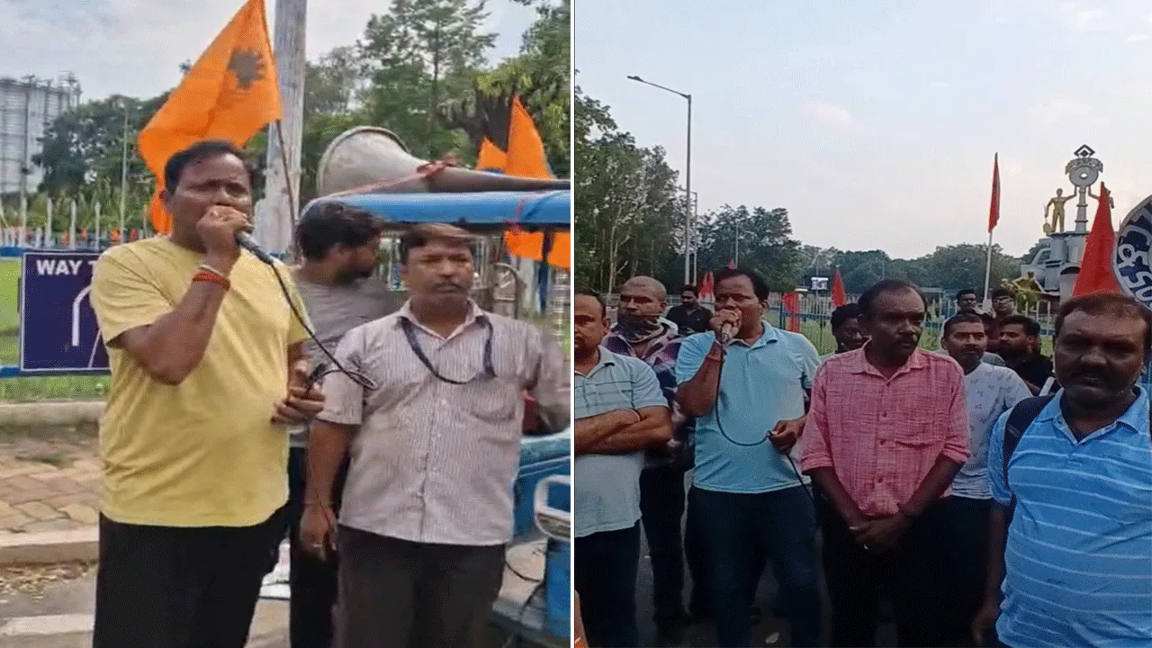 রাজ্যে পালা বদলের পর বিএমএস-এর তৎপরতা দুর্গাপুরে
