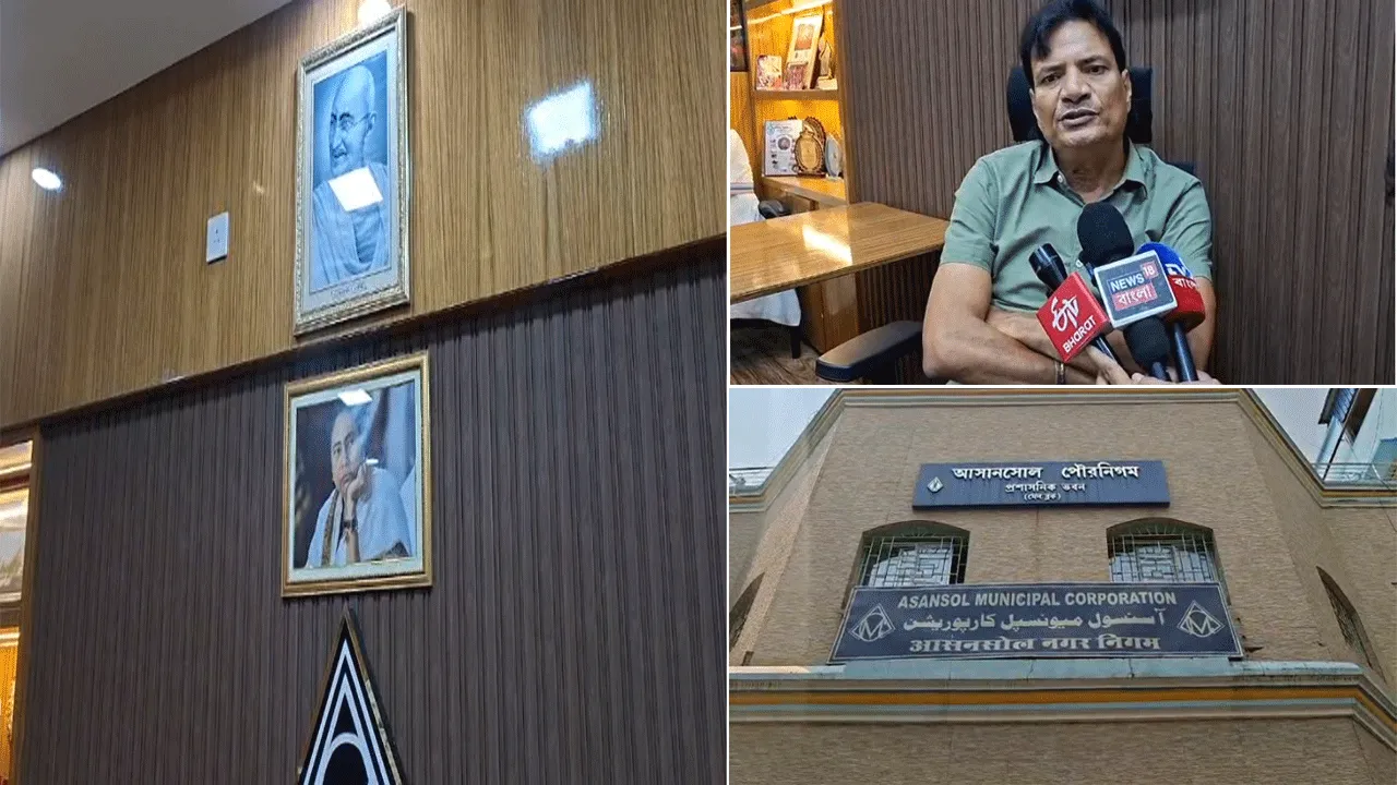 পুরনিগমে মমতা বন্দ্যোপাধ্যায় ছবি ঘিরে বিতর্ক, জবাব দিলেন মেয়র
