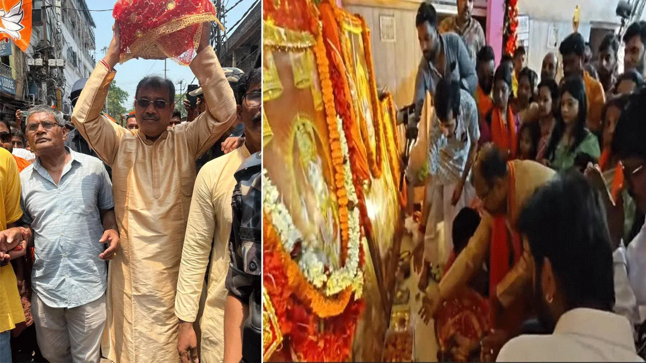 প্রতীক্ষার অবসান: বস্তিন বাজার দুর্গামন্দিরে শুরু হলো নিত্যপুজো