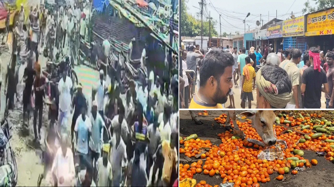 দুর্গাপুরে সেন মার্কেটে দুষ্কৃতী তাণ্ডব