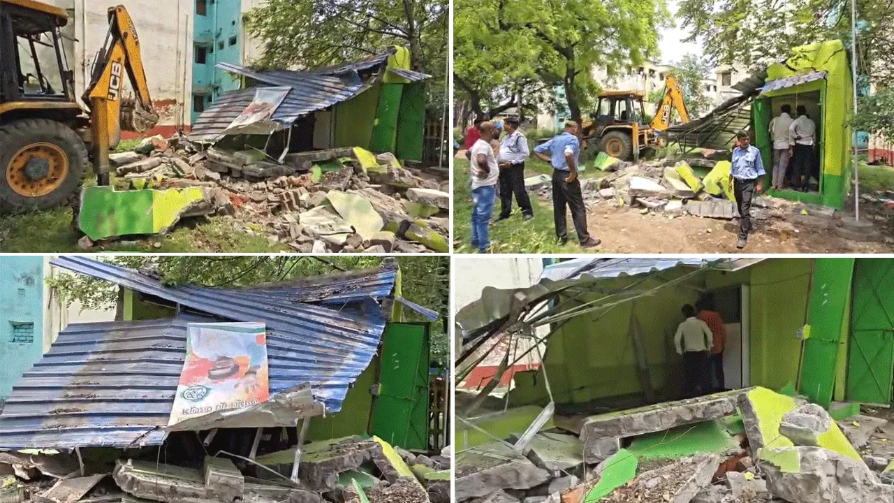 বার্নপুরে তৃণমূলের দলীয় কার্যালয় ভাঙল ‘সেল’, এলাকায় চাঞ্চল্য