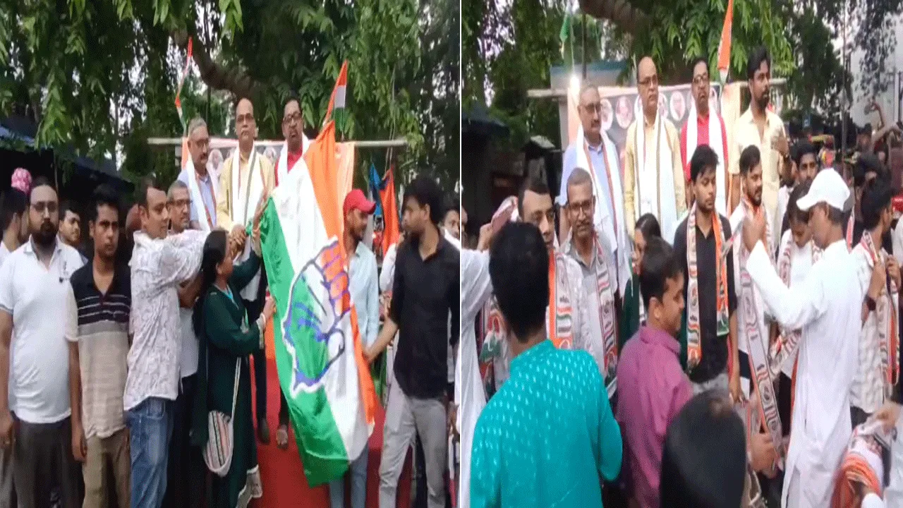 মূল্যবৃদ্ধি ও বেকারত্বের প্রতিবাদে কংগ্রেসের বিক্ষোভ, নবাগতদের যোগদান