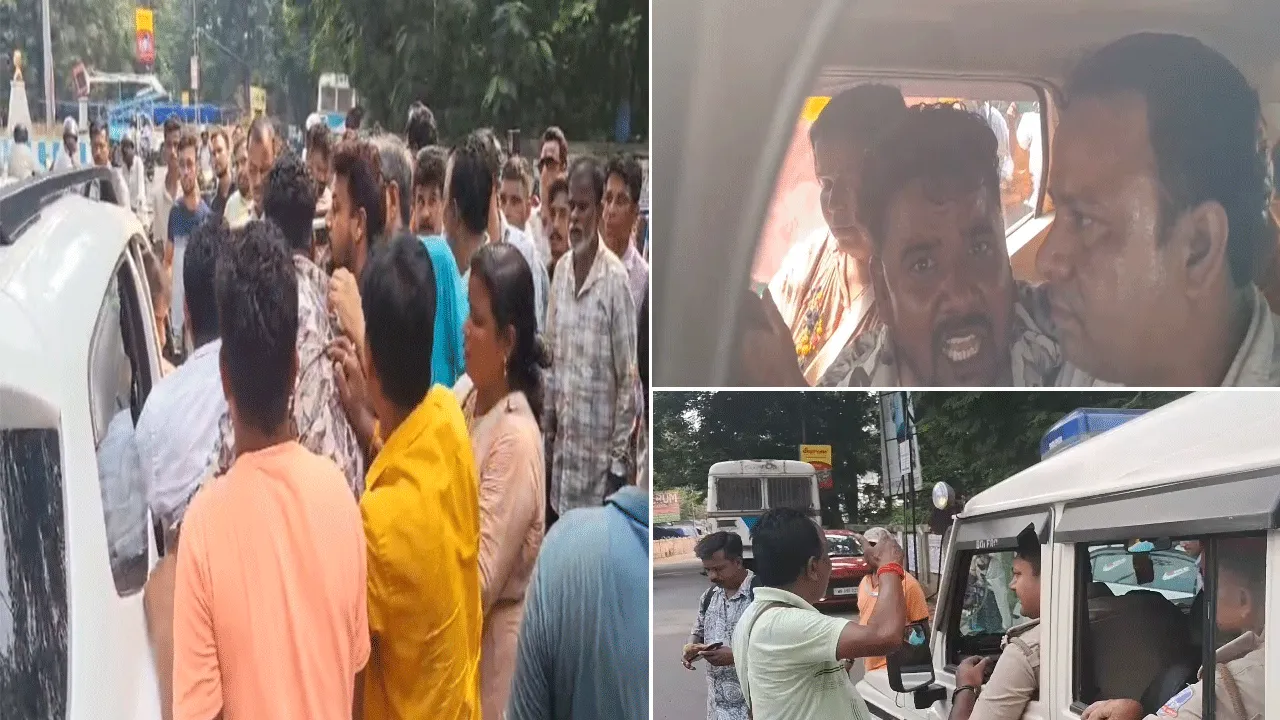 আগাম জামিন নিতে আসা দুই তৃণমূল নেতাকে তুলে নিয়ে গেল বিজেপি কর্মীরা