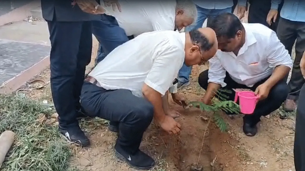 দুর্গাপুর মহকুমা আদালতের নতুন ভবন প্রাঙ্গণে বৃক্ষরোপণ কর্মসূচি